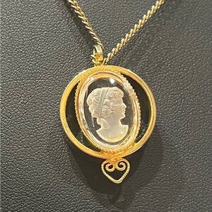 Vintage Intaglio Necklace